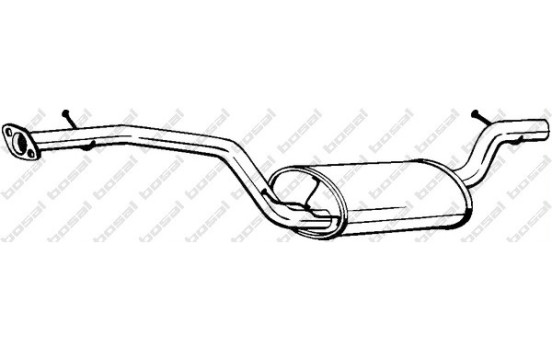 Silencieux central 282-419 Bosal, Image 5