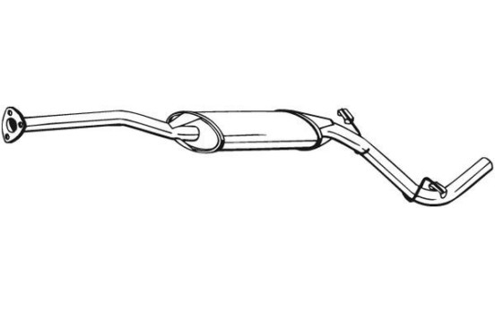 Silencieux central 282-755 Bosal, Image 2