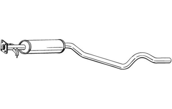Silencieux central 282-793 Bosal, Image 2