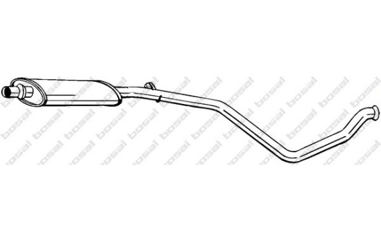 Silencieux central 282-795 Bosal