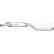 Silencieux central 283-027 Bosal