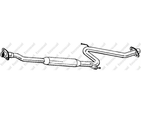 Silencieux central 283-085 Bosal