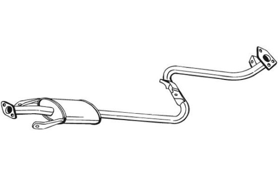 Silencieux central 283-111 Bosal, Image 2
