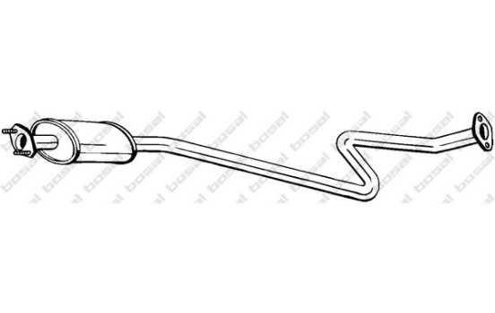 Silencieux central 283-195 Bosal