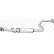 Silencieux central 283-233 Bosal