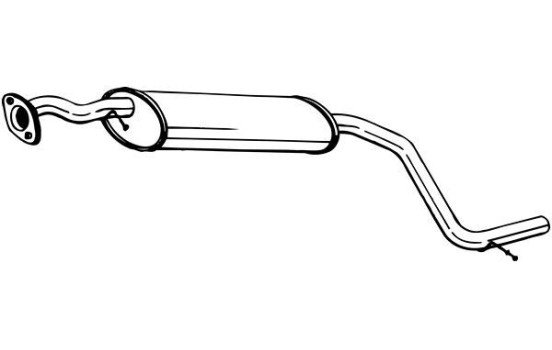 Silencieux central 283-565 Bosal, Image 2