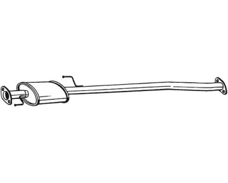 Silencieux central 283-591 Bosal