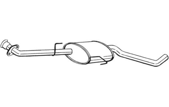Silencieux central 283-755 Bosal, Image 2