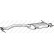 Silencieux central 283-873 Bosal