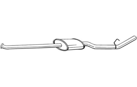 Silencieux central 284-079 Bosal, Image 2