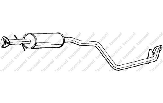 Silencieux central 284-131 Bosal