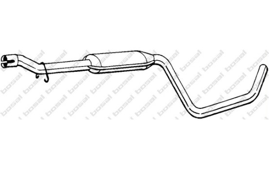 Silencieux central 284-261 Bosal