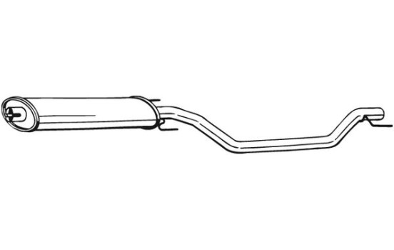 Silencieux central 284-315 Bosal, Image 2