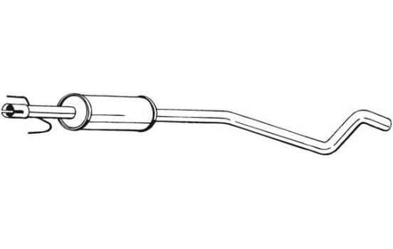 Silencieux central 284-317 Bosal, Image 2