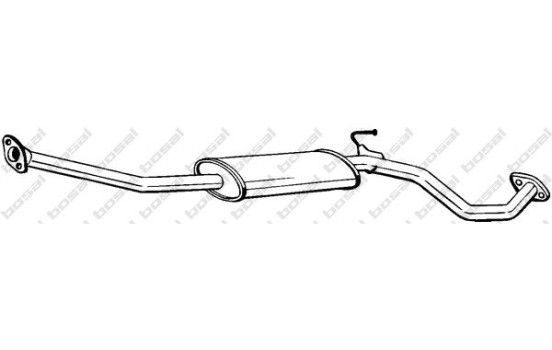Silencieux central 284-553 Bosal