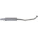 Silencieux central 284-577 Bosal