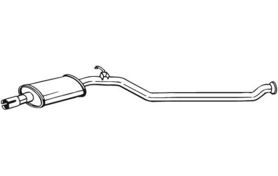 Silencieux central 284-619 Bosal, Image 2