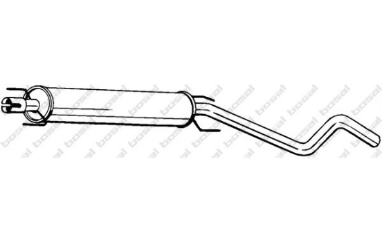 Silencieux central 284-735 Bosal