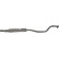 Silencieux central 284-967 Bosal