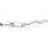 Silencieux central 285-323 Bosal