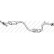 Silencieux central 285-377 Bosal