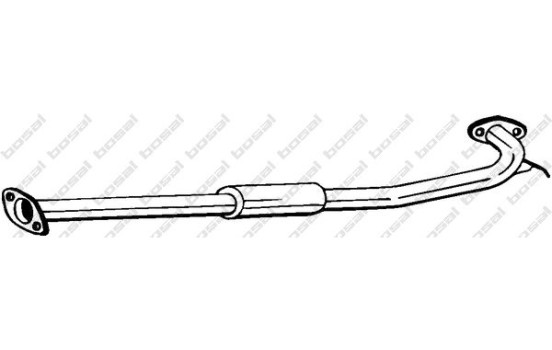 Silencieux central 285-419 Bosal