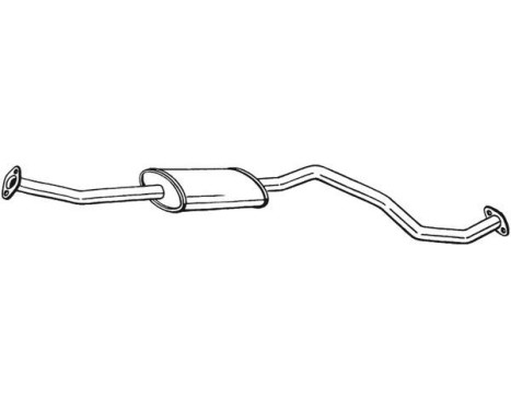 Silencieux central 285-441 Bosal