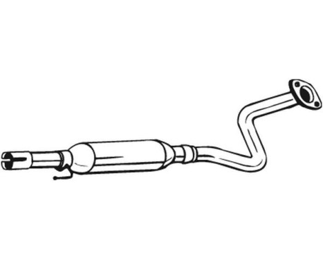 Silencieux central 285-449 Bosal