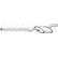 Silencieux central 285-465 Bosal