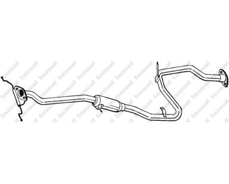 Silencieux central 285-475 Bosal