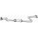 Silencieux central 285-511 Bosal