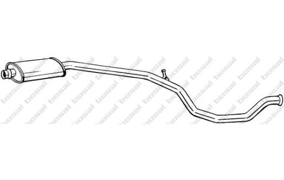 Silencieux central 285-603 Bosal