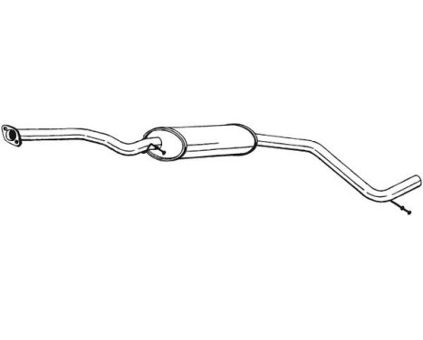 Silencieux central 285-633 Bosal