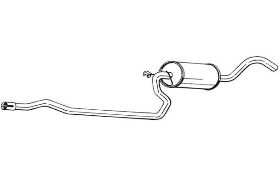 Silencieux central 285-929 Bosal, Image 2