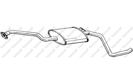 Silencieux central 285-985 Bosal, Image 2