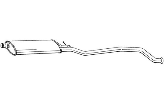 Silencieux central 286-251 Bosal, Image 2