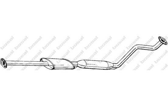 Silencieux central 286-275 Bosal