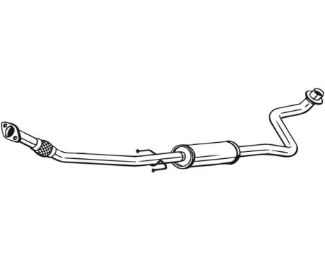 Silencieux central 286-419 Bosal