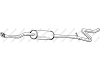 Silencieux central 287-089 Bosal