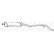 Silencieux central 287-093 Bosal