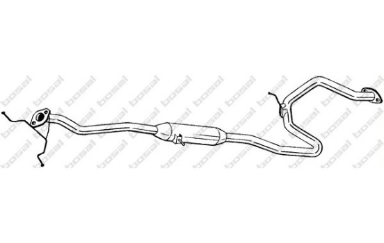 Silencieux central 287-169 Bosal
