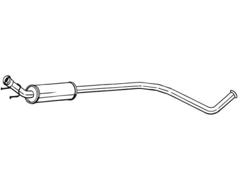 Silencieux central 287-287 Bosal