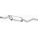 Silencieux central 287-433 Bosal