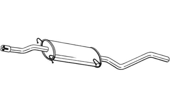 Silencieux central 287-433 Bosal, Image 2