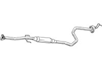 Silencieux central 287-619 Bosal