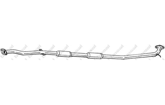 Silencieux central 288-751 Bosal, Image 2