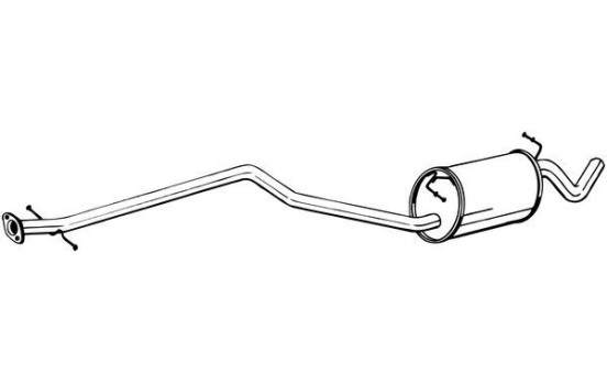 Silencieux central 289-035 Bosal, Image 2