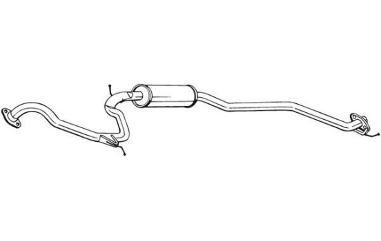 Silencieux central 290-011 Bosal, Image 2