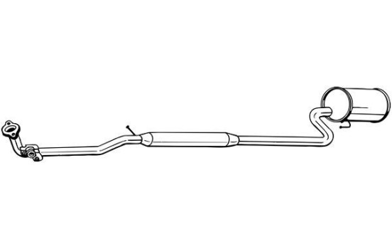 Silencieux central 292-023 Bosal