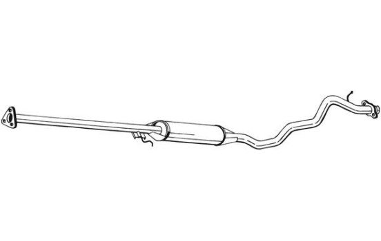 Silencieux central 292-197 Bosal, Image 2
